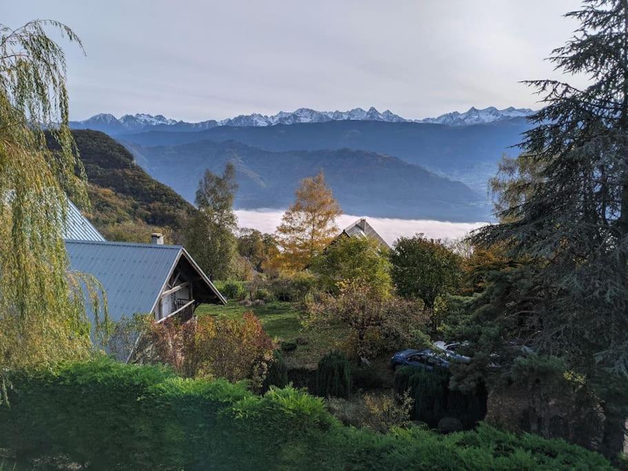 Maison Familiale En Montagne Avec Vue Merveilleuse Sur Le Massif De Belledonne Saint-Bernard  Экстерьер фото