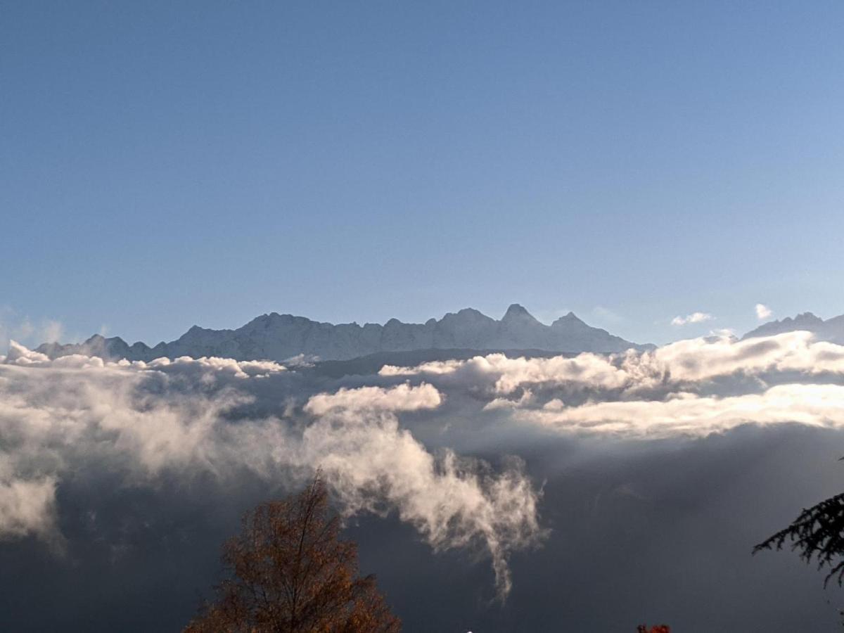 Maison Familiale En Montagne Avec Vue Merveilleuse Sur Le Massif De Belledonne Saint-Bernard  Экстерьер фото